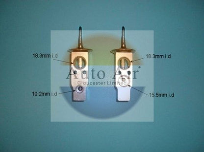 AUTO AIR 22-1015 Air Conditioning Expansion Valve Fits Toyota Celica MR2 Prius