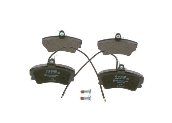 BOSCH 0986494056 Disc Brake Pad Set Front Low-Metallic Fits Renault Espace