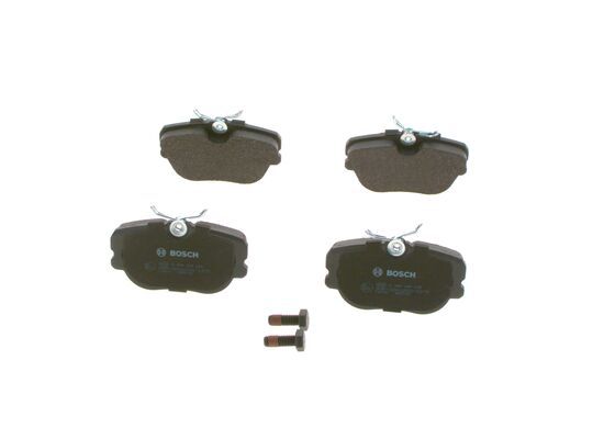 BOSCH 0986494058 Disc Brake Pad Set Front Low-Metallic Fits Mercedes-Benz 190
