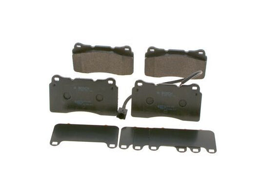 BOSCH 0986494069 Disc Brake Pad Set Front Low-Metallic Fits Alfa Romeo 156