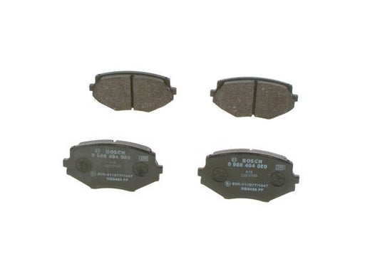 BOSCH 0986494080 Brake Pad Set For Disc Front Low-Metallic Fits Mazda MX-5