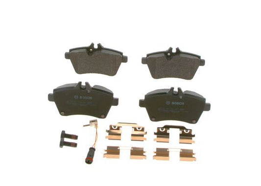 BOSCH 0986494087 Disc Brake Pad Set Front Low-Metallic For Mercedes-Benz A-Class