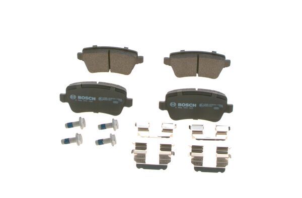 BOSCH 0986494125 Brake Pad Set For Disc Rear Low-Metallic Fits Fiat Croma