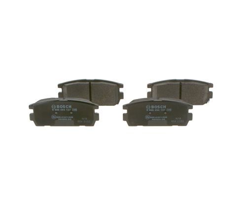 BOSCH 0986494137 Disc Brake Pad Set Rear Low-Metallic Fits Hyundai Terracan