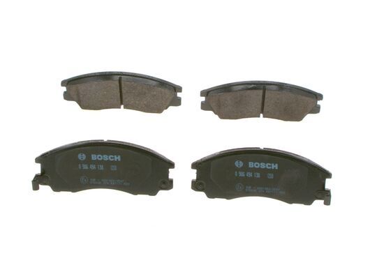 BOSCH 0986494138 Disc Brake Pad Set Front Low-Metallic Fits Hyundai Terracan