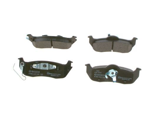 BOSCH 0986494142 Disc Brake Pad Set Rear Fits Jeep Commander Grand Cherokee