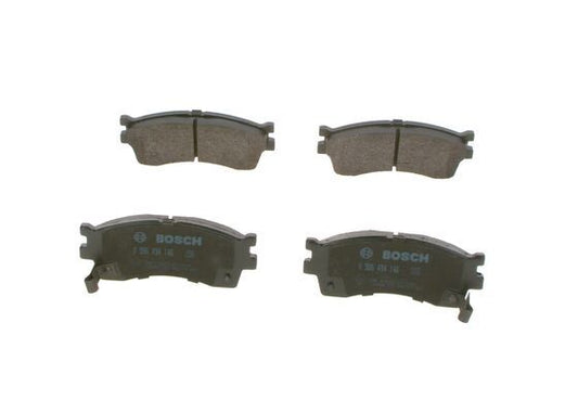 BOSCH 0986494146 Disc Brake Pad Set Front Low-Metallic Fits Kia Carens Rio