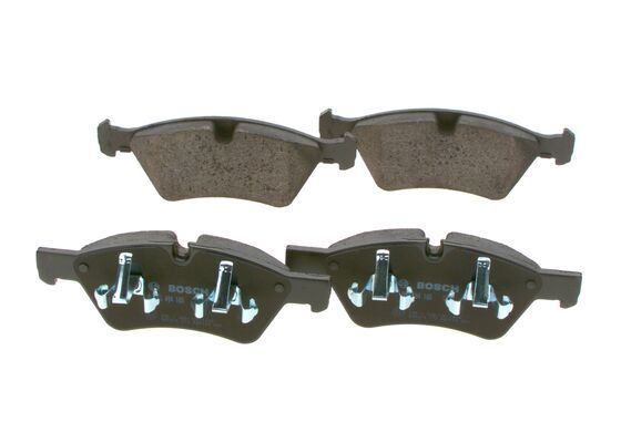 BOSCH 0986494165 Disc Brake Pad Set Front Low-Metallic Fits Mercedes-Benz