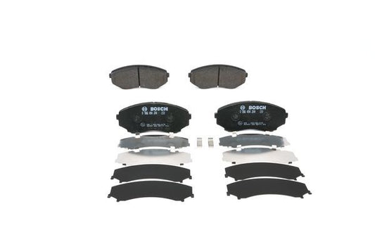 BOSCH 0986494204 Brake Pad Set For Disc Front Low-Metallic Fits Mazda MPV