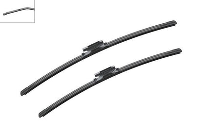 2 x BOSCH AEROTWIN A425S Flat Wiper Blades (Pair) Fits Mercedes Renault Saab
