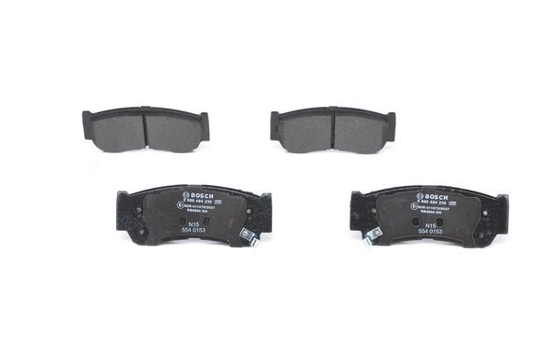BOSCH 0986494230 Disc Brake Pad Set Rear Fits Hyundai H-1/Starex H-1 Santa Fe