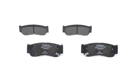BOSCH 0986494230 Disc Brake Pad Set Rear Fits Hyundai H-1/Starex H-1 Santa Fe