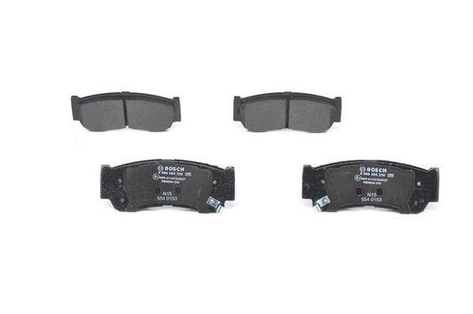 BOSCH 0986494230 Disc Brake Pad Set Rear Fits Hyundai H-1/Starex H-1 Santa Fe