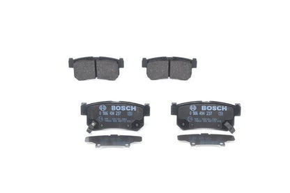 BOSCH 0986494237 Brake Pad Set For Disc Rear Low-Metallic Fits Ssangyong