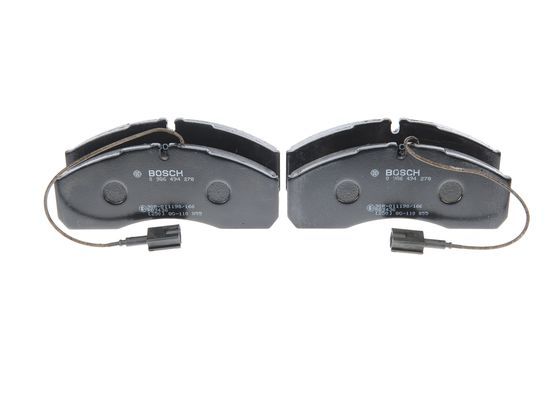 BOSCH 0986494278 Disc Brake Pad Set Front Fits Nissan Cabstar NT400 Cabstar