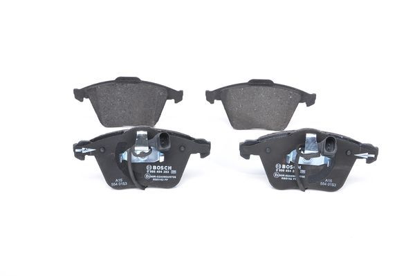 BOSCH 0986494283 Disc Brake Pad Set Front Low-Metallic Fits Audi A6 Allroad