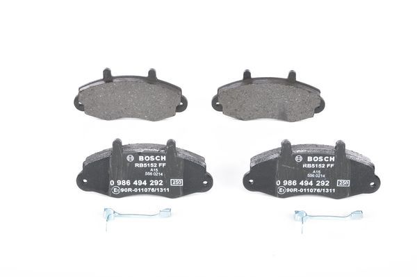 BOSCH 0986494292 Disc Brake Pad Set Front Fits Ford Transit Transit Tourneo