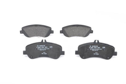 BOSCH 0986494302 Brake Pad Set Front Low-Metallic Fits Mercedes-Benz GLK-Class
