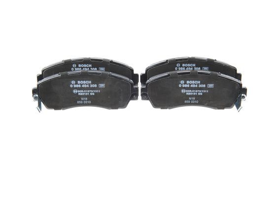 BOSCH 0986494308 Disc Brake Pad Set Front Fits Honda CR-V Odyssey Pilot