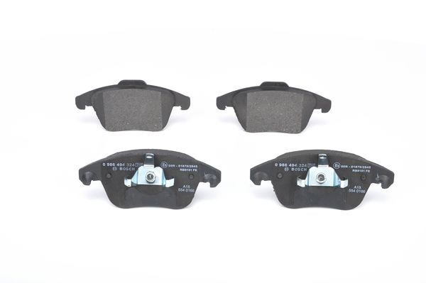 BOSCH 0986494324 Disc Brake Pad Set Front Low-Metallic Fits Citroën DS Peugeot