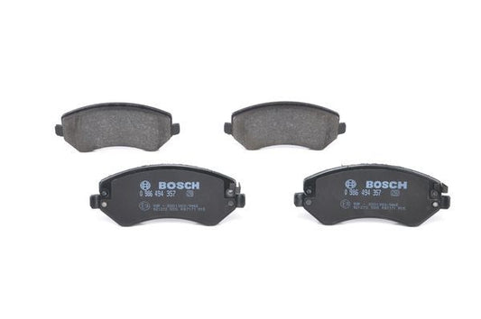 BOSCH 0986494357 Disc Brake Pad Set Front Low-Metallic Fits Chrysler Dodge Jeep