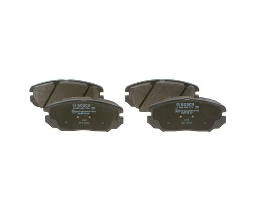 BOSCH 0986494374 Disc Brake Pad Set Front For Hyundai Grandeur Sonata Kia Opirus