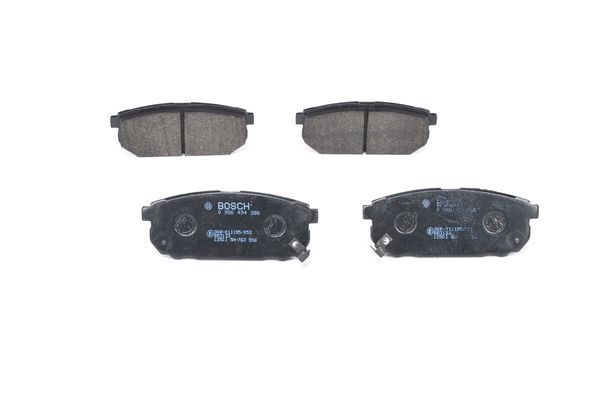 BOSCH 0986494388 Brake Pad Set For Disc Rear Low-Metallic Fits Kia Sorento