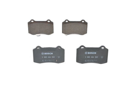 BOSCH 0986494393 Disc Brake Pad Set Front Fits Citroën DS Jaguar Peugeot Volvo