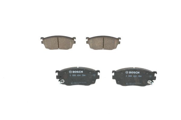 BOSCH 0986494394 Brake Pad Set For Disc Front Low-Metallic Fits Mazda 626