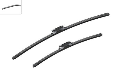2 x BOSCH A427S Wiper Blades (Pair) Fits Citroen Fiat Opel Peugeot Toyota
