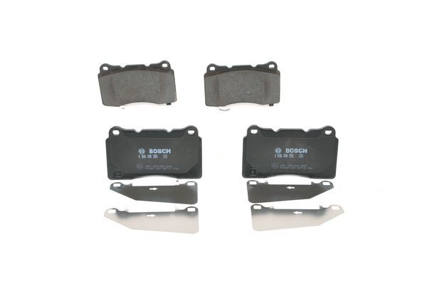 BOSCH 0986494395 Disc Brake Pad Set Front Fits Opel Saab Subaru Vauxhall Volvo