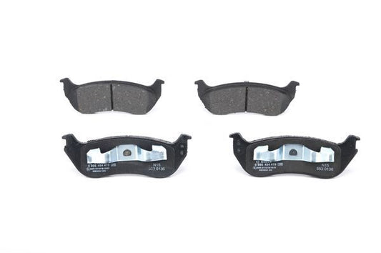 BOSCH 0986494419 Disc Brake Pad Set Rear Low-Metallic Fits Jeep Cherokee