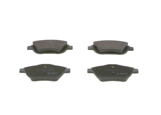 BOSCH 0986494438 Disc Brake Pad Set Front Low-Metallic Fits Citroën Peugeot