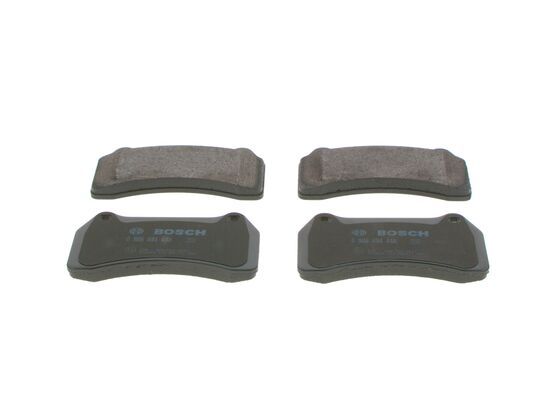 BOSCH 0986494448 Disc Brake Pad Set Front Low-Metallic Fits Jaguar S-Type XJ