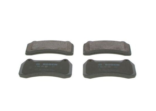 BOSCH 0986494448 Disc Brake Pad Set Front Low-Metallic Fits Jaguar S-Type XJ