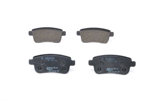 BOSCH 0986494452 Brake Pad Set For Disc Low-Metallic Fits RENAULT DACIA