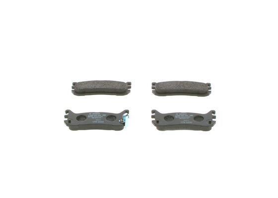 BOSCH 0986494482 Brake Pad Set For Disc Rear Low-Metallic Fits Mazda MX-5