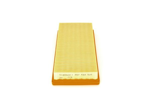 BOSCH 1457433520 Air Filter 324mm Length Insert 42mm Height Fits Fiat Punto