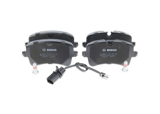 BOSCH 0986494488 Disc Brake Pad Set Rear Low-Metallic Fits Audi Porsche