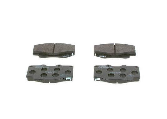 BOSCH 0986494497 Disc Brake Pad Set Front Low-Metallic Fits Toyota Hilux Vigo