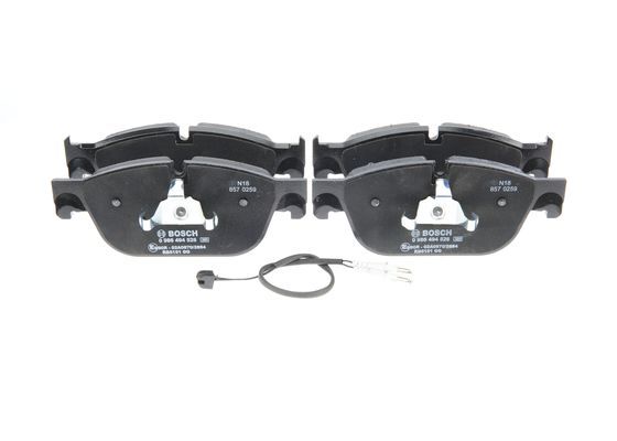 BOSCH 0986494526 Disc Brake Pad Set Front Low-Metallic Fits Citroën DS Peugeot