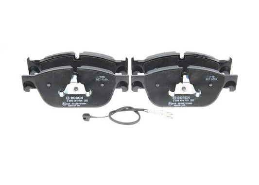 BOSCH 0986494526 Disc Brake Pad Set Front Low-Metallic Fits Citroën DS Peugeot