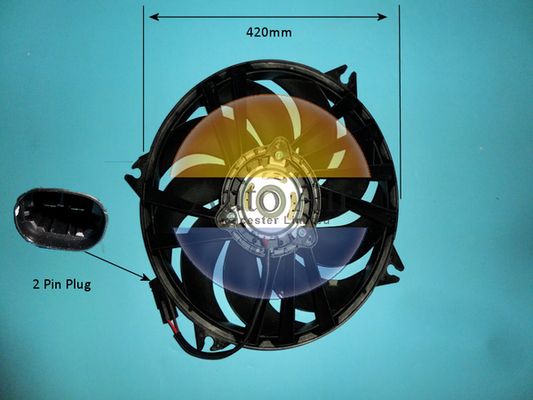 AUTO AIR 05-1079 Radiator Fan Electric Motor Centre Cooling Fits Citroen Xsara