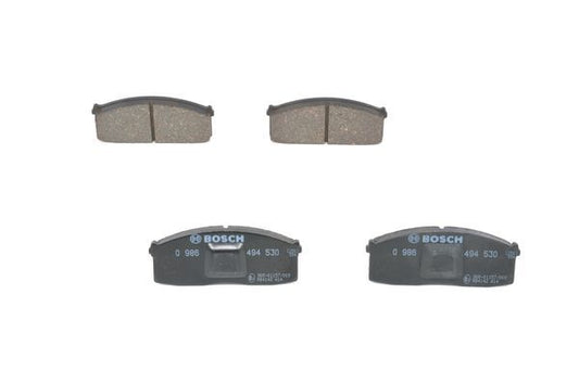 BOSCH 0986494530 Brake Pad Set Front Low-Metallic Fits Nissan Bluebird Prairie