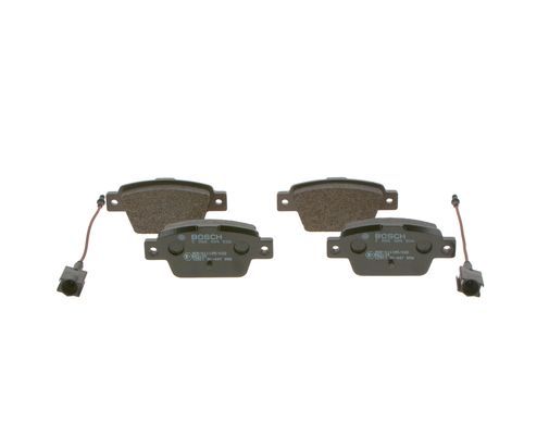 BOSCH 0986494536 Brake Pad Set Rear Low-Metallic Fits Fiat Bravo Lancia Delta