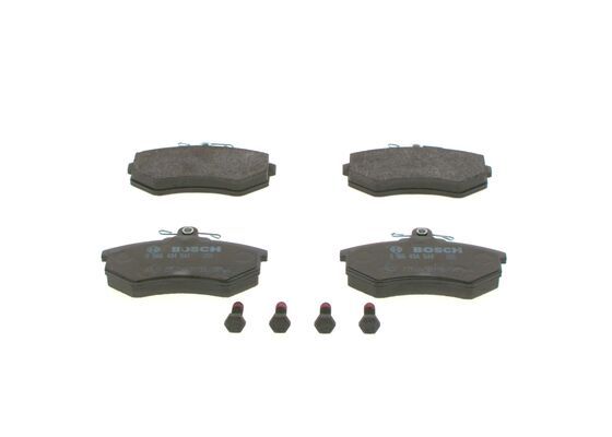 BOSCH 0986494544 Disc Brake Pad Set Front Rear Low-Metallic Fits AUDI VW