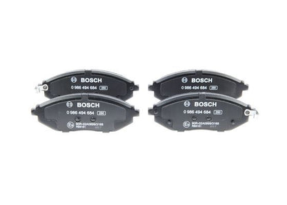 BOSCH 0986494684 Disc Brake Pad Set Front Low-Metallic Fits Chevrolet Spark