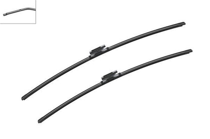 2 x BOSCH AEROTWIN A428S Flat Wiper Blades (Pair) 800/750mm Fits Citroen
