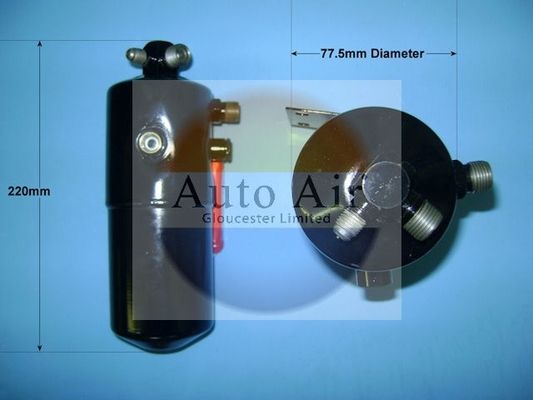 AUTO AIR 31-10002 Air Conditioning Receiver Dryer A/C Aluminium Replacement