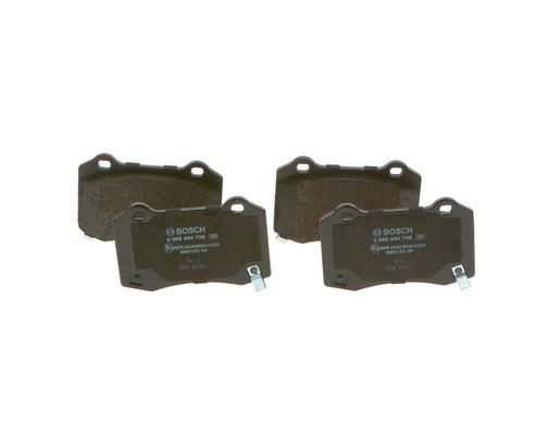 BOSCH 0986494708 Disc Brake Pad Set Rear For Chevrolet Chrysler Dodge Jeep Tesla